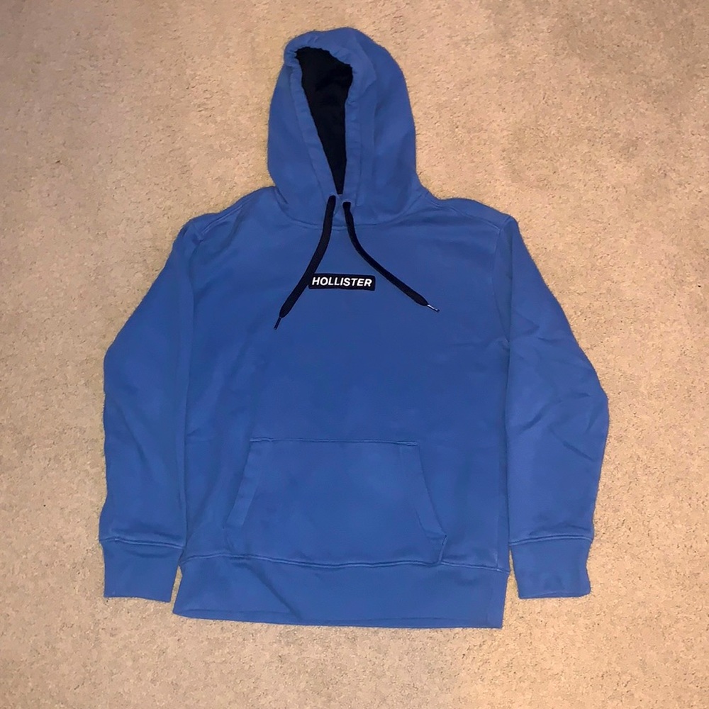 Mens Blue hoodie
